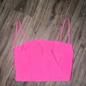 Zara open back top
